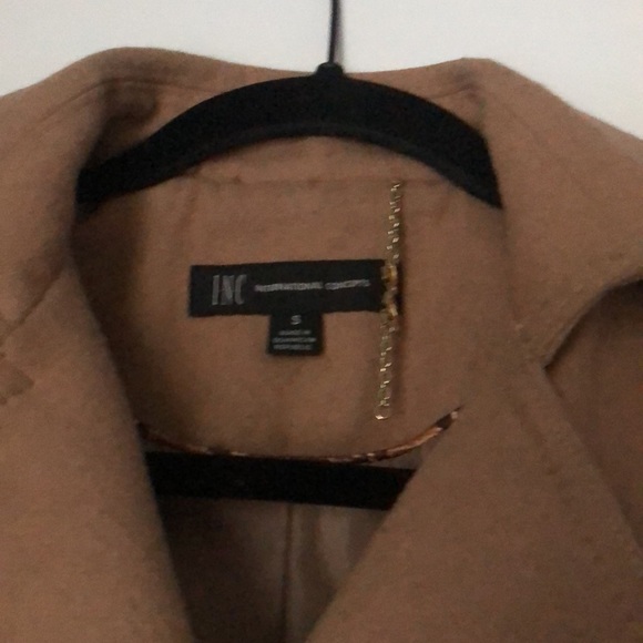 Camel Wool Coat - Picture 3 of 9